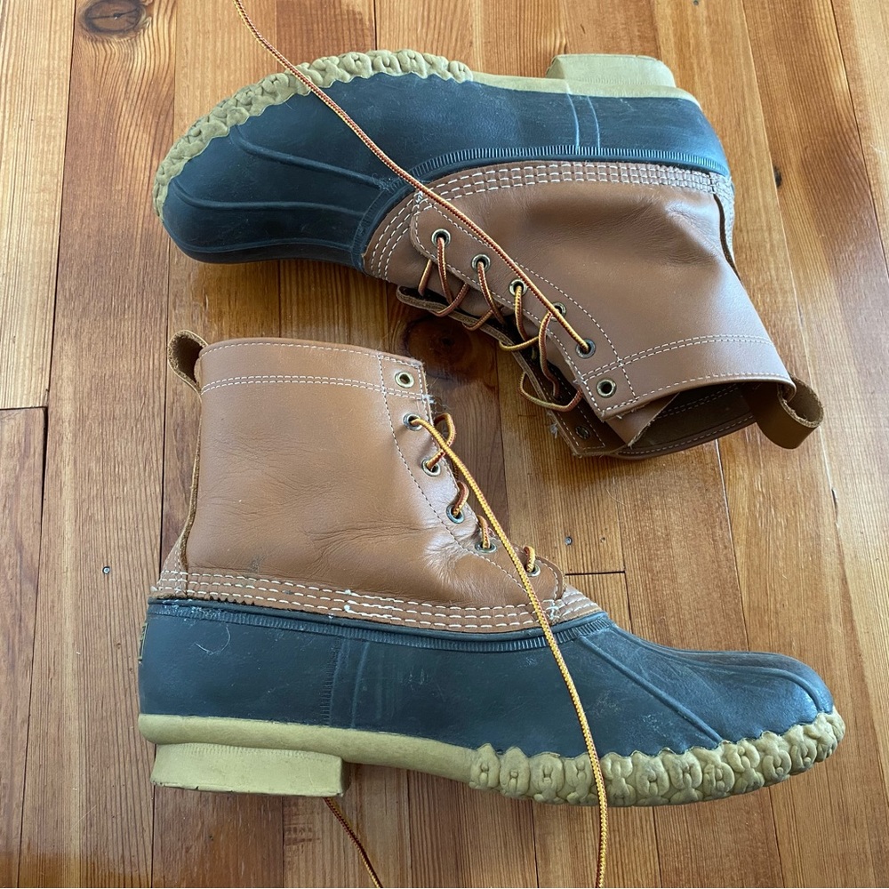 LL Bean duck boots